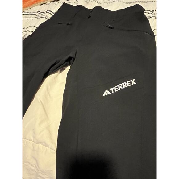 $200NWT Adidas Terrex TechRock Mountaneering Softshell Pants S 30” IB1103 50%off - Picture 3 of 12
